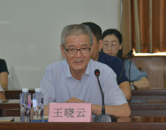 省化工学会理事长郝晓刚,山西省化工学会水处理专委会秘书长刘彦荣