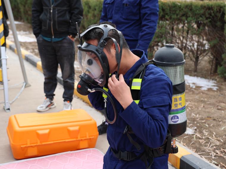 神木煤化工电化公司开展2021年119消防安全培训活动